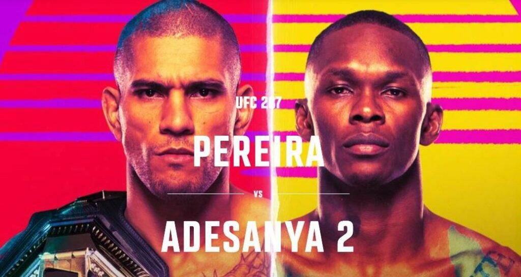 Прямая трансляция UFC 287: Перейра - Адесанья 2, Бёрнс - Масвидаль