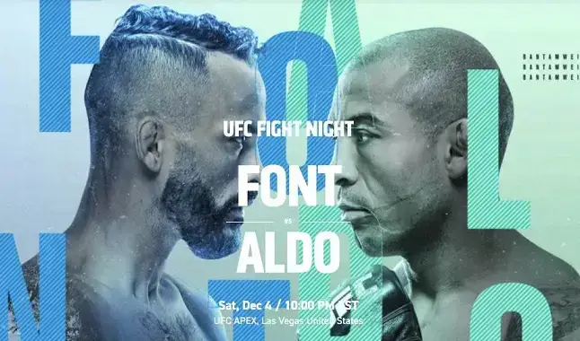 UFC Vegas 44: Роб Фонт - Жозе Альдо прямая трансляция