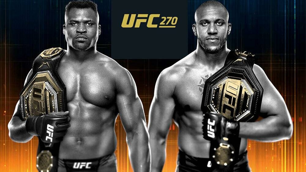 UFC 270: Френсис Нганну - Сирил Ган прямая трансляция
